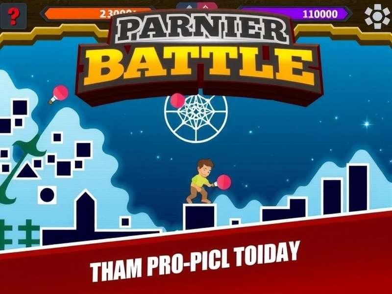 Premier Paddle Battle in Action Premier Paddle Battle Gameplay Screenshot